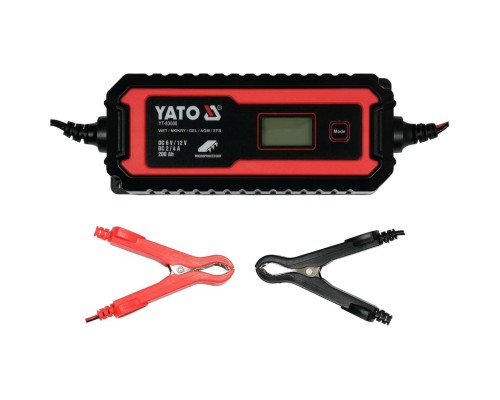 Зарядний пристрій для автомобільного акумулятора Yato YT-83000
