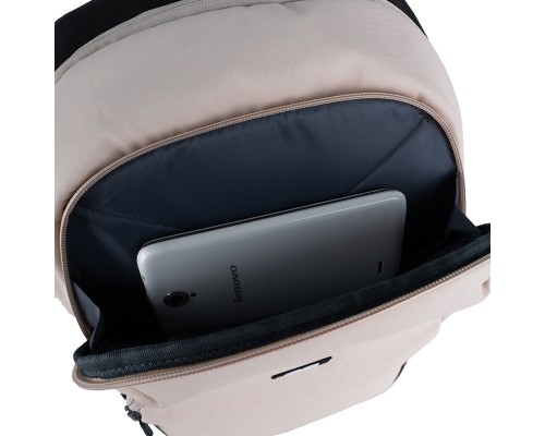 Рюкзак шкільний GoPack Education Teens 185 бежевий (GO25-185L-3)