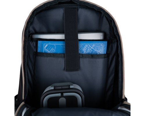 Рюкзак шкільний GoPack Education Teens 185 бежевий (GO25-185L-3)