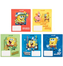 Зошит Kite SpongeBob SquarePants, 18 аркушів, клітинка (SB25-236)