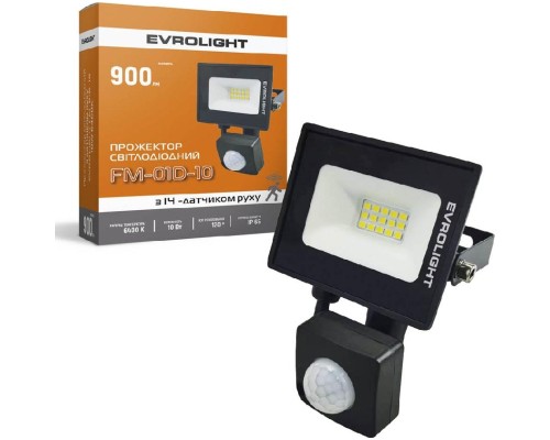 Прожектор EVROLIGHT FM-01D-10 10W 6400К