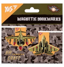 Закладки для книг Yes магнітні Military, 2шт (708112)