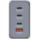 Зарядний пристрій Verbatim GaN 200 W 4 ports (2xUSB-C-100 W,USB-C-65 W /USB-A -3.0) (32204)
