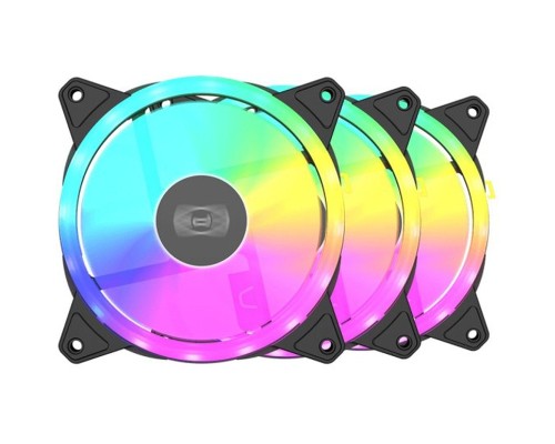 Кулер до корпусу PcCooler F3 T120 ARGB BK 3IN1
