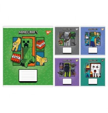 Зошит Yes Minecraft Arrows А5 18 аркушів клітинка (767573)