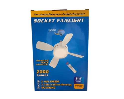 Вентилятор XoKo LED Socket Fanlight 2000 (XK-SFL-2000)