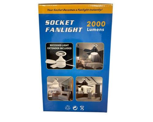 Вентилятор XoKo LED Socket Fanlight 2000 (XK-SFL-2000)