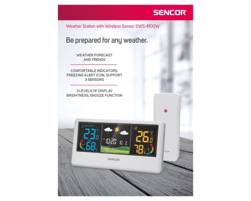 Метеостанція Sencor SWS4100W