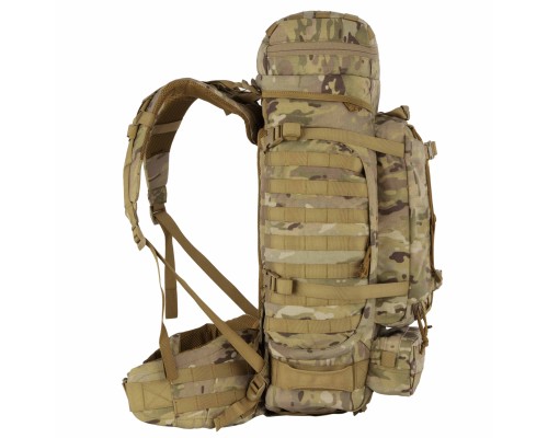 Рюкзак туристичний 2E 90L, LargeCap, Molle, камуфляж (2E-TACTLARGBKP-90L-CP)