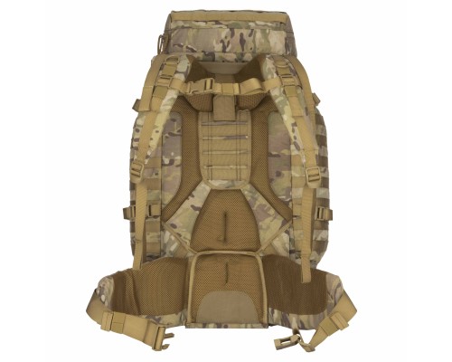 Рюкзак туристичний 2E 90L, LargeCap, Molle, камуфляж (2E-TACTLARGBKP-90L-CP)