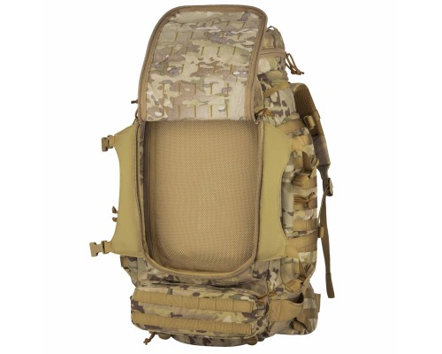 Рюкзак туристичний 2E 90L, LargeCap, Molle, камуфляж (2E-TACTLARGBKP-90L-CP)