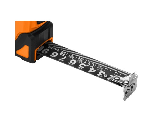 Рулетка Neo Tools Super Black, 5мx19мм, з фіксатором змотування, магніт (67-242)