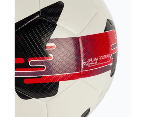 М'яч футбольний Puma Orbita 5 Fusion 084331-04 білий, чорний, червоний 5 (4067981498284)