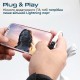 Перехідник Lightning M to 2xLightning F Audiо + Charge Promate (ihinge-lt.black)