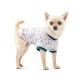 Футболка для тварин Pet Fashion Flora S біла з квітковим принтом (4823082441525)