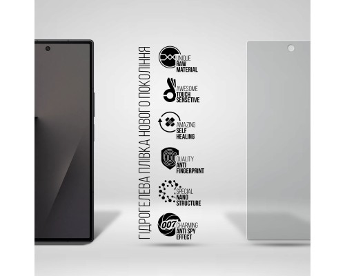 Плівка захисна Armorstandart Hydrogel Anti-spy на внешний дисплей Samsung Fold 7 (SM-F966) (ARM87453)