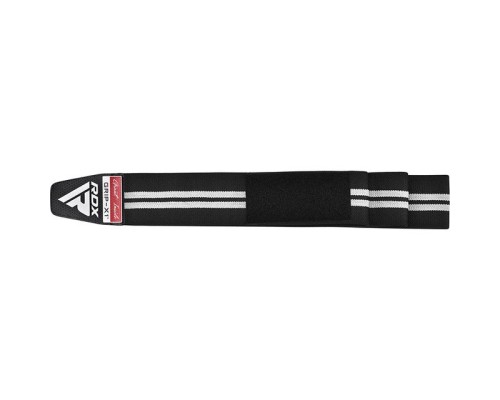 Бинт для спорту RDX KR11 Gym Knee Wrap Black/White (WAH-KR11BW)