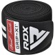 Бинт для спорту RDX KR11 Gym Knee Wrap Black/White (WAH-KR11BW)