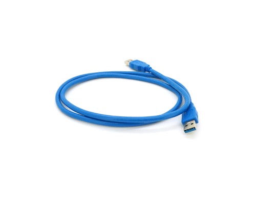 Дата кабель USB 3.0 AM/AM 1.5m blue Voltronic (YT-3.0AM+AM-1.5)