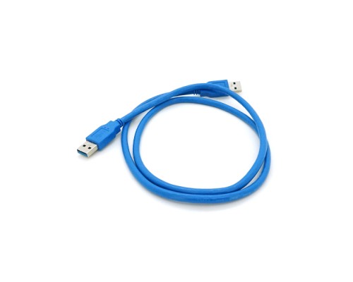 Дата кабель USB 3.0 AM/AM 1.5m blue Voltronic (YT-3.0AM+AM-1.5)
