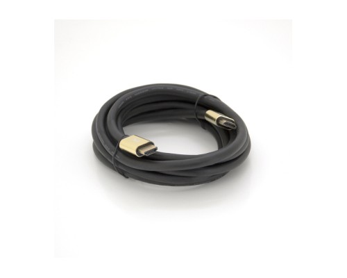 Кабель мультимедійний HDMI M to HDMI M 3.0m V2.1 8K black Merlion (YT-HDMI(M)/(M)8KV2.1-3.0m)