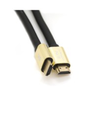 Кабель мультимедійний HDMI M to HDMI M 3.0m V2.1 8K black Merlion (YT-HDMI(M)/(M)8KV2.1-3.0m)