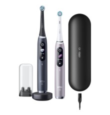 Електрична зубна щітка Oral-B Series 9 DUO iOM9d.2J2.2AD Рожева+Чорна (2) (4210201411574)