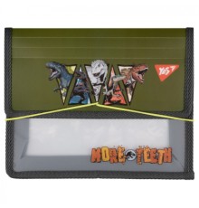 Папка для зошитів Yes пластикова на резинці Jurassic World хакі B5 (492213)