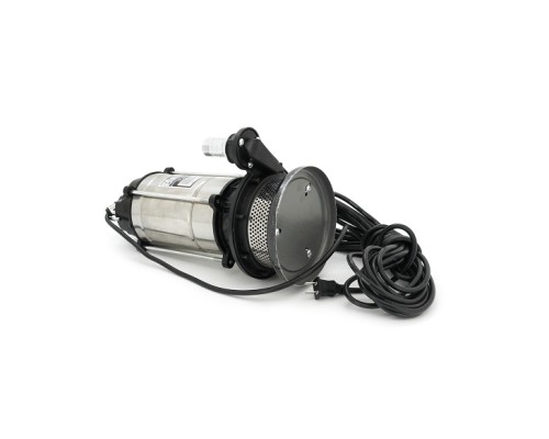 Заглибний насос Voltronic 550W, 220V, до 2 м³/год, підйом до 13м, 25мм, INOX, 375х195х200мм, 4,380кг + перехідник (YT-P-550-13)