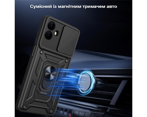 Чохол до мобільного телефона BeCover Military Samsung Galaxy A07 SM-A075 Black (713897)