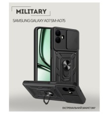 Чохол до мобільного телефона BeCover Military Samsung Galaxy A07 SM-A075 Black (713897)