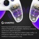 Геймпад GamePro із зарядною станцією 2.4G/BT 5.1/USB (Switch/PC/PS/iOS/Android) RGB White (GPS20W)