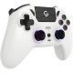 Геймпад GamePro із зарядною станцією 2.4G/BT 5.1/USB (Switch/PC/PS/iOS/Android) RGB White (GPS20W)