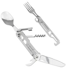Набір туристичного посуду Tribe Multi Set сталевий (T-FC-0035-metal)
