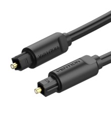 Кабель мультимедійний Optical Fiber Audio Cable 2M Black VENTION (BAEBH)