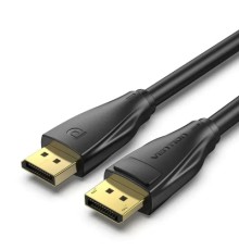 Кабель мультимедійний DP 1.4 Male to Male HD Cable 8K 1M Black VENTION (HCDBF)