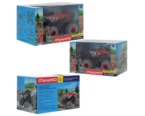 Радіокерована іграшка Otamanko Танцююча машинка BULL RIDER, червоний (С006 red)