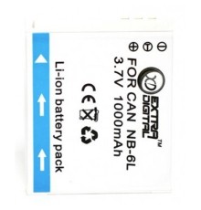 Акумулятор до фото/відео Extradigital Canon NB-6L (BDC2444)