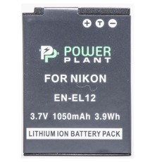 Акумулятор до фото/відео PowerPlant Nikon EN-EL12 (DV00DV1242)