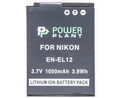 Акумулятор до фото/відео PowerPlant Nikon EN-EL12 (DV00DV1242) Акумулятор до фото/відео PowerPlant Nikon EN-EL12 (DV00DV1242)