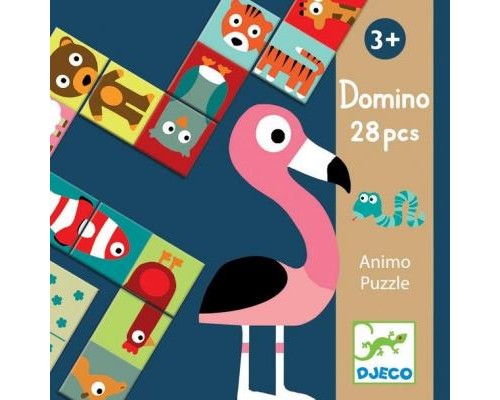 Настільна гра Djeco домино Сложи животное (DJ08165)