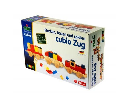 Конструктор Nic деревянный Паровозик (NIC2151)