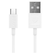 Дата кабель USB 2.0 AM to Type-C 1.0m CK-13 White Inkax (F_62156)