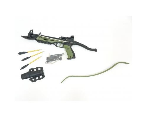 Арбалет Man kung рекурсивный, пистолетного типа, Green (TCS1-G)