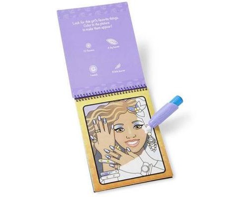 Набір для творчості Melissa&Doug Водна розмальовка Макіяж і манікюр (MD19416) Набір для творчості Melissa&Doug Водна розмальовка Макіяж і манікюр (MD19416)