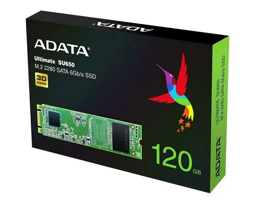 Накопичувач SSD M.2 2280 120GB ADATA (ASU650NS38-120GT-C)