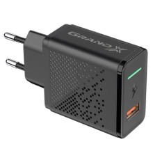 Зарядний пристрій Grand-X Fast Charge 3-в-1 Quick Charge 3.0, FCP, AFC, 18W CH-650 (CH-650)