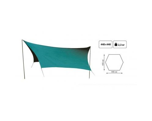 Тент Tramp Lite со стойками Green (UTLT-034)