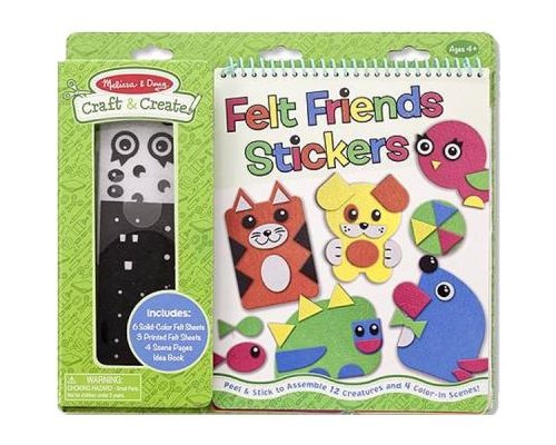 Набір для творчості Melissa&Doug Набір повстяних наліпок Друзі (MD5060)