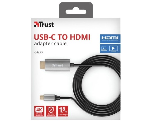 Перехідник Trust Calyx USB-C to HDMI Adapter Cable (23332_TRUST)